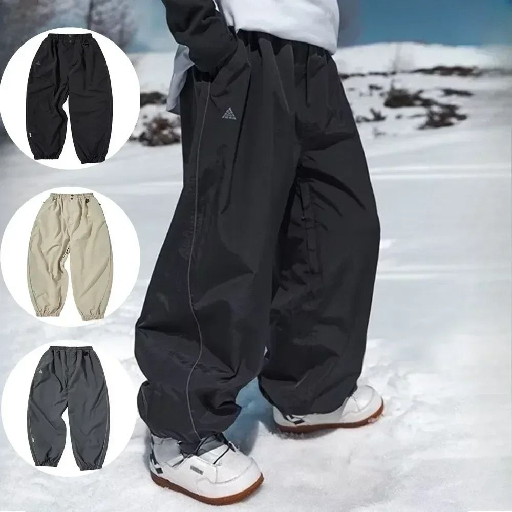 Waterproof High Waist Ski Pants For Winter Outdoor Sports 1