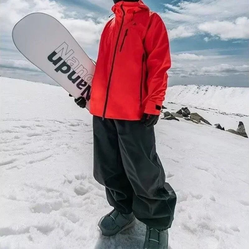 Waterproof High Waist Ski Pants For Winter Outdoor Sports 3