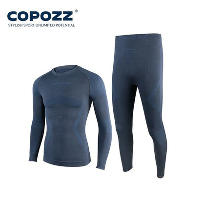 Thermal Ski Base Layer Set For Men And Women  Quick Dry Compression Top And Pants 7
