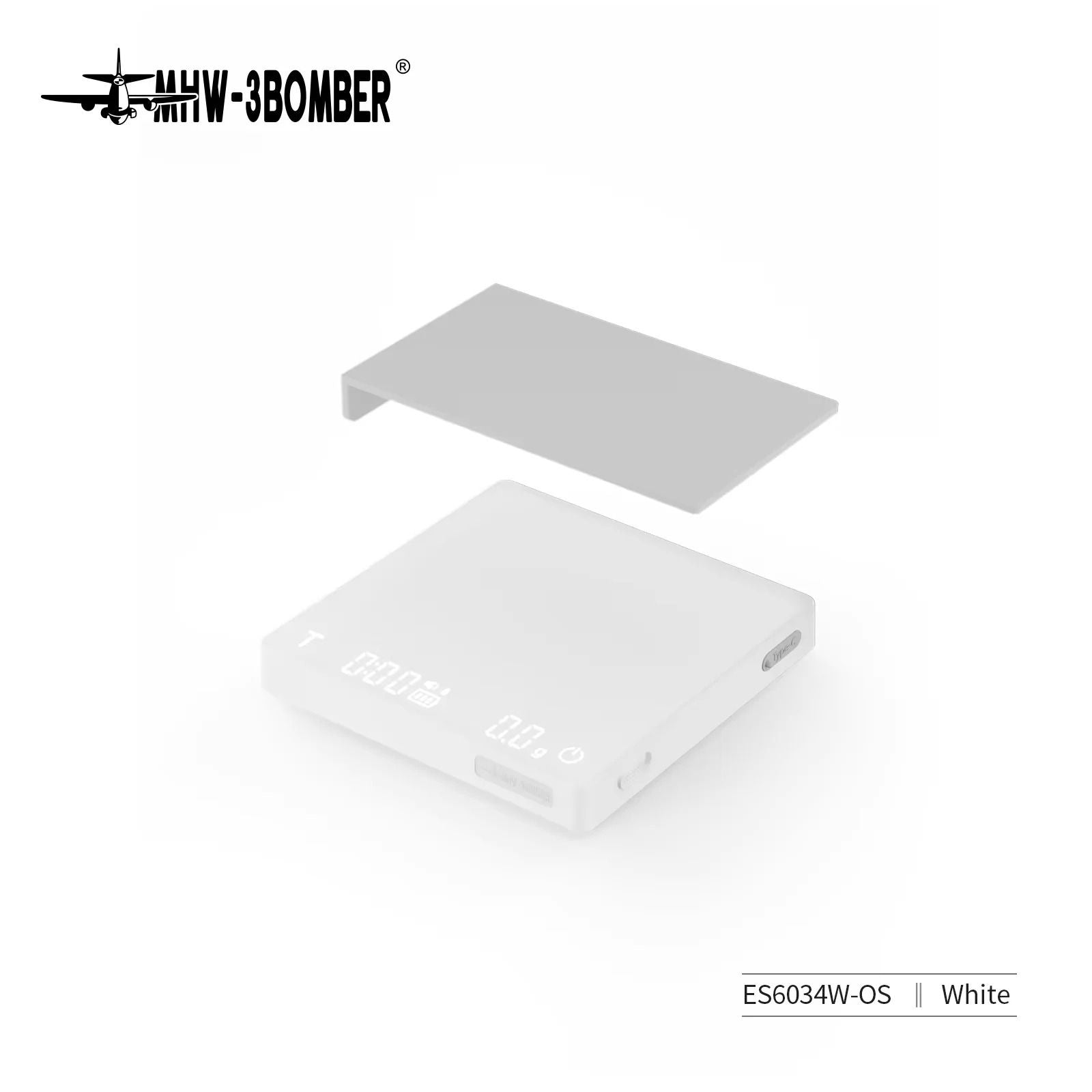 Digital Espresso Coffee Scale High Precision Rechargeable Kitchen Scale For Home Baristas 10