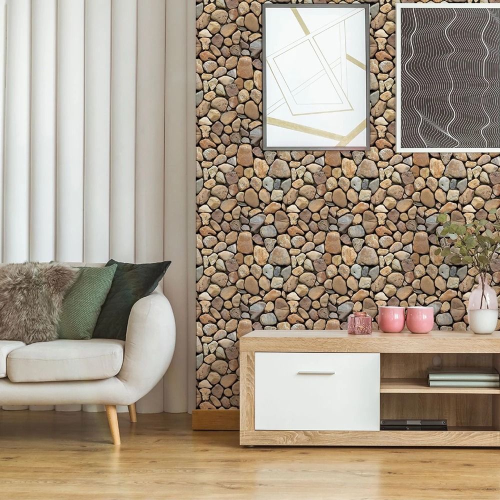 3D Brick Wall Stickers Waterproof SelfAdhesive Panels For Home Decor 2
