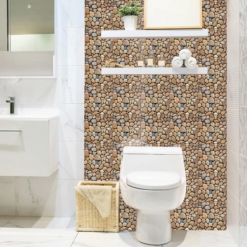 3D Brick Wall Stickers Waterproof SelfAdhesive Panels For Home Decor 3