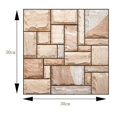 3D Brick Wall Stickers Waterproof SelfAdhesive Panels For Home Decor 15