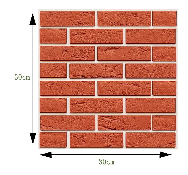 3D Brick Wall Stickers Waterproof SelfAdhesive Panels For Home Decor 27
