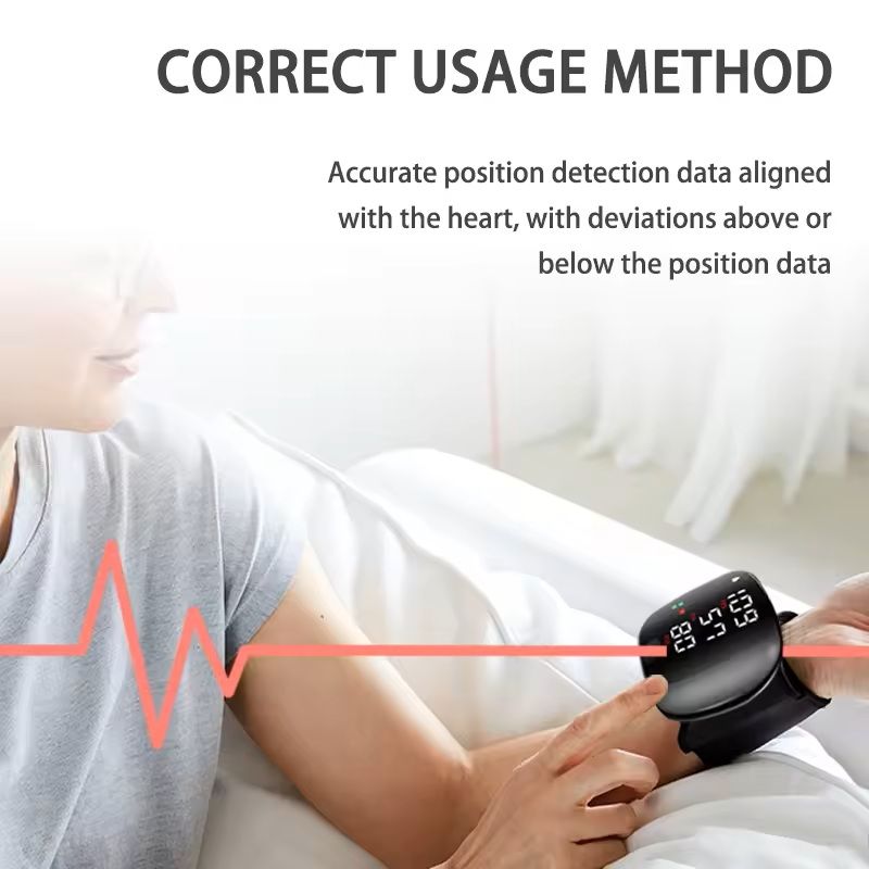 RechargePro Automatic VoiceEnabled Wrist Blood Pressure  Heart Rate Monitor 2