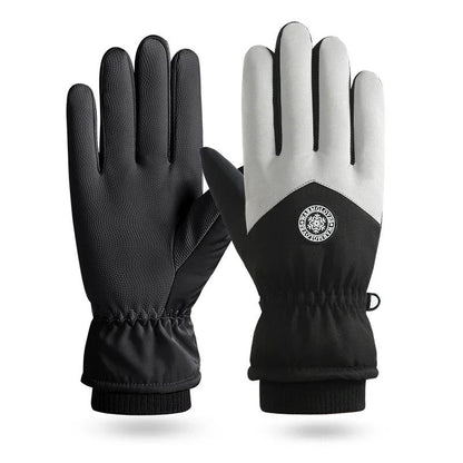 Winter Thermal Ski Gloves For Couples Touchscreen Waterproof Non Slip Snow Gloves 6