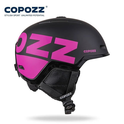 Winter Ski And Snowboard Safety Helmet For Adults And Kids Half Coverage Anti Impact Protective Hel 8
