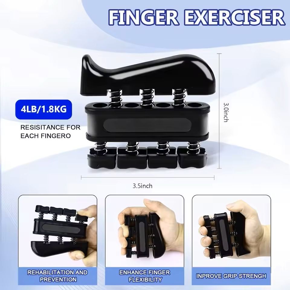 Ultimate Hand  Forearm Strength Trainer Kit 5 Piece Adjustable Grip Set 1