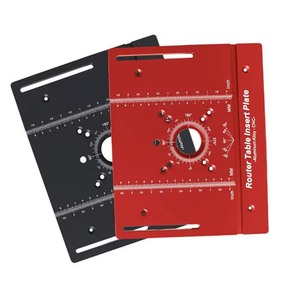 New Router Table Insert Plate Set With Router Lifts  For Woodworking Slotting Trimming Chamfering 3