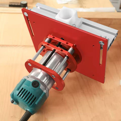 New Router Table Insert Plate Set With Router Lifts  For Woodworking Slotting Trimming Chamfering 4