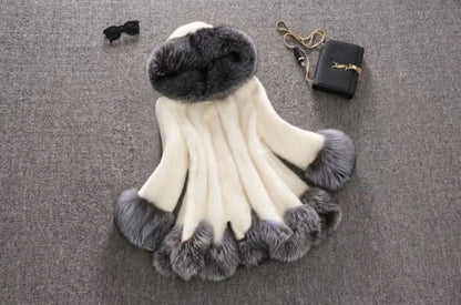 Luxeline Ultra-Warm Faux Fur Hooded Maxi Coat