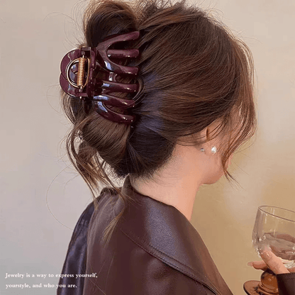 PumpkinCharm Hair Claw Clip 1