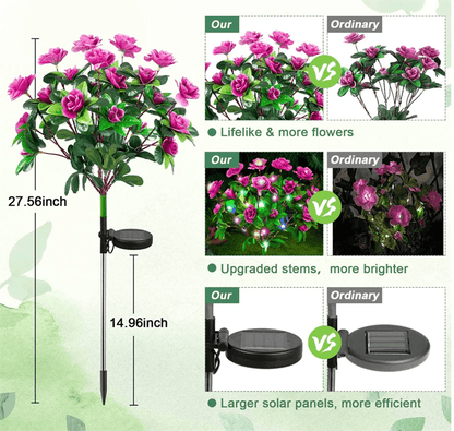 SolarBloom Azalea Garden Light 2