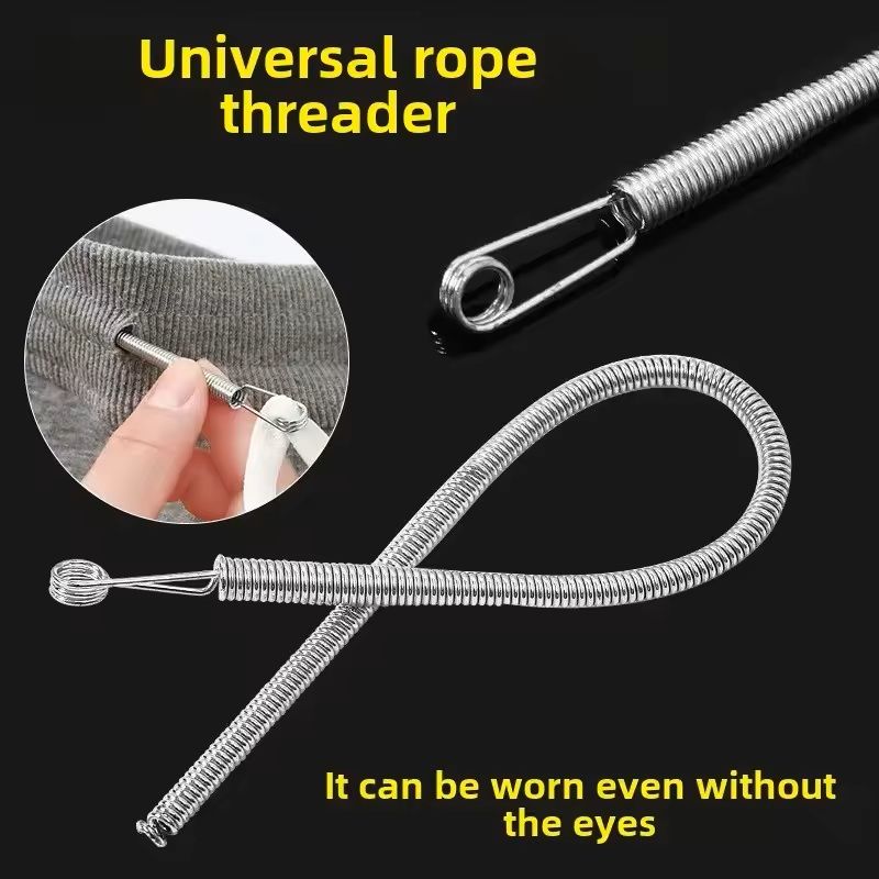 Bendable Spring Drawstring Threader Tool For Hoodies And Pants 3