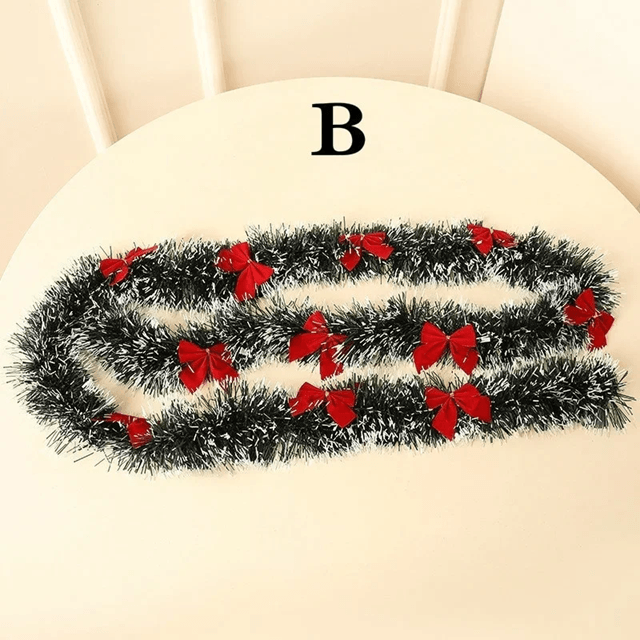 HolidayRibbon Christmas Garland 5