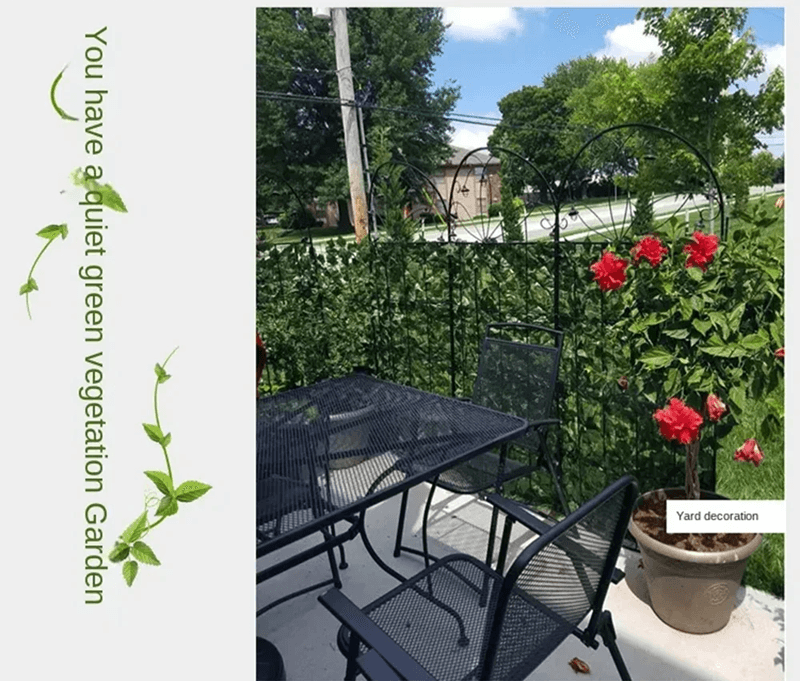 EverIvy Faux Privacy Fence Panel 1