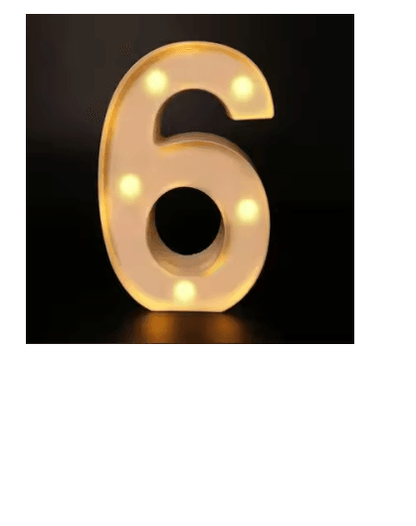 LumaLetter LED Alphabet Light 7