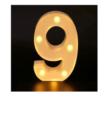 LumaLetter LED Alphabet Light 10