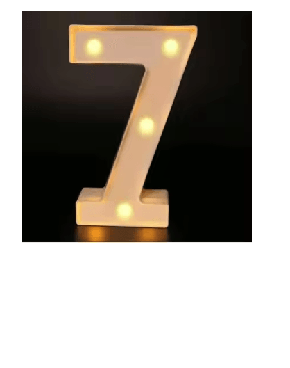 LumaLetter LED Alphabet Light 8