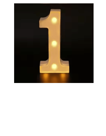 LumaLetter LED Alphabet Light 4