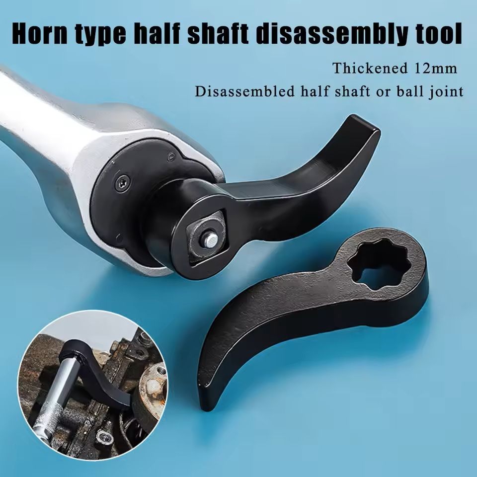 Angle Type Half Axle Disassembly Tool Adapter For Open End Wrenches 2