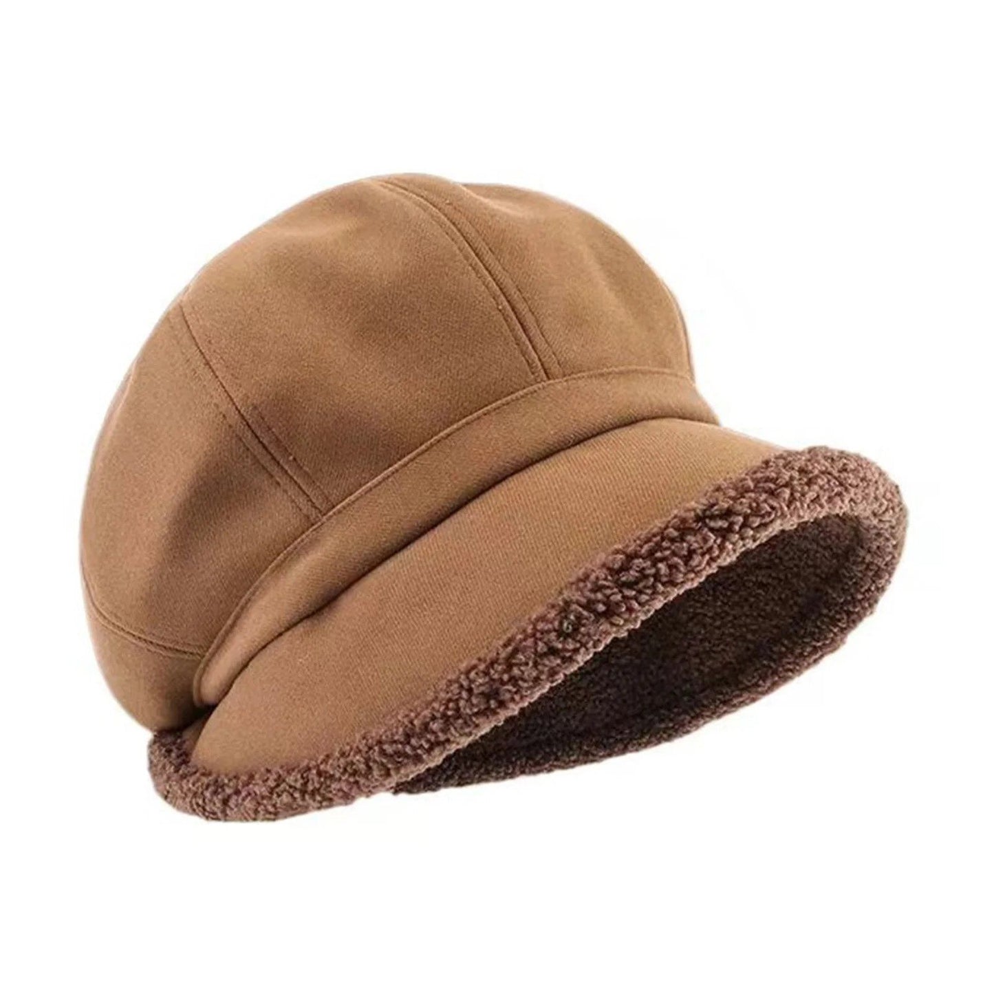 Parisienne Cozy Beret Classic FrenchStyle Winter Womens Beret Hat 3