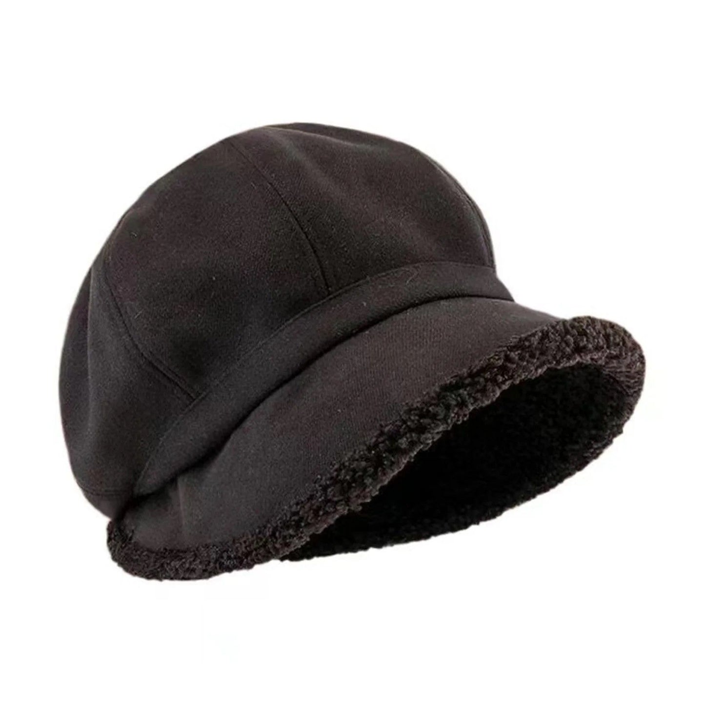 Parisienne Cozy Beret Classic FrenchStyle Winter Womens Beret Hat 4