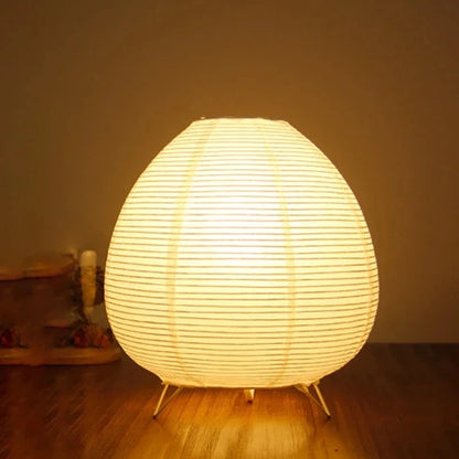 Bedroom Bedside Rice Paper Lights Study Homestay Art Creative Decor Table Lights, Japanese Lantern Led Table Lamp