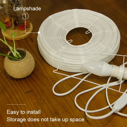 Bedroom Bedside Rice Paper Lights Study Homestay Art Creative Decor Table Lights, Japanese Lantern Led Table Lamp