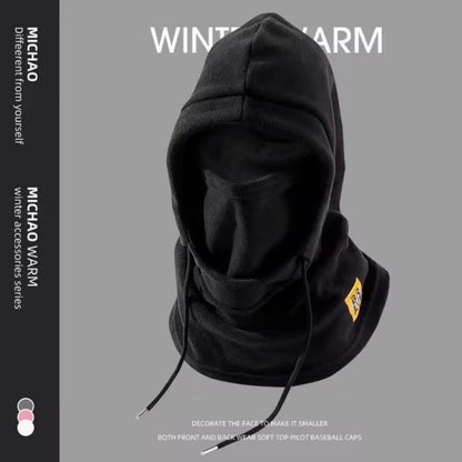Winter Warm Hat, Windproof Balaclava with Mask and Neck Warmer, Cold-Weather Cycling Protection for Men & Women
