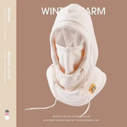 Winter Warm Hat, Windproof Balaclava with Mask and Neck Warmer, Cold-Weather Cycling Protection for Men & Women