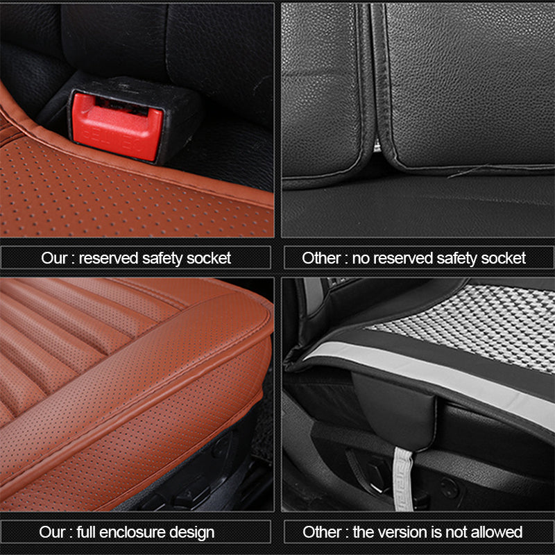Interior Automobiles Seats Cover Mats Universal Leather Car Seat Covers Cushion Protector Chair Pad