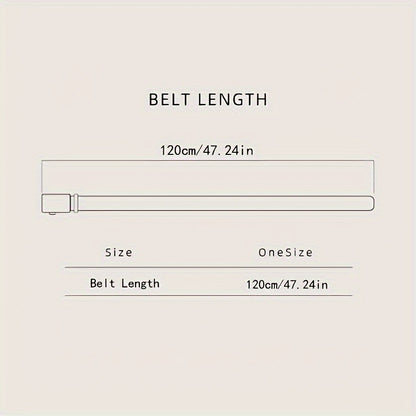 Stylish Men Leather Belt Automatic Buckle Fashion Belt For Business Party Work  Daily Life 3