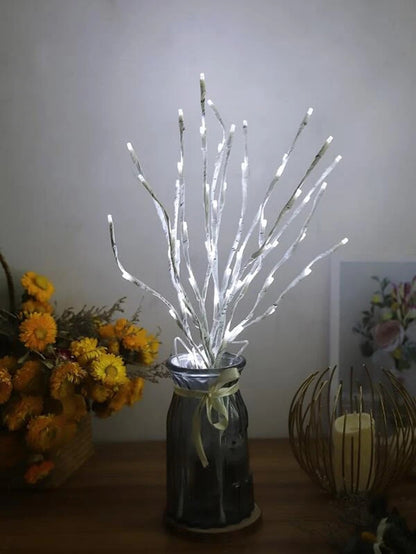 White Birch LED Branch Light Battery Operated Festive Twig Outdoor Wedding LightChristmas Decoratio 1