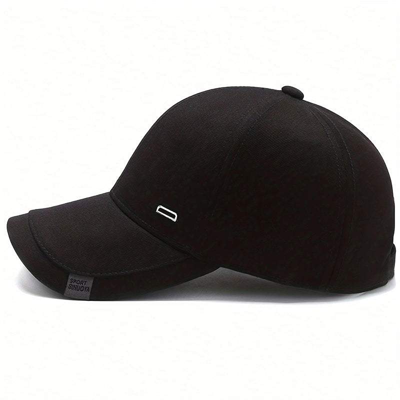 Adjustable Casual Hats Sunscreen Hat Baseball Caps Spring Autumn Outdoor Unisex Square Silver Buckl 1