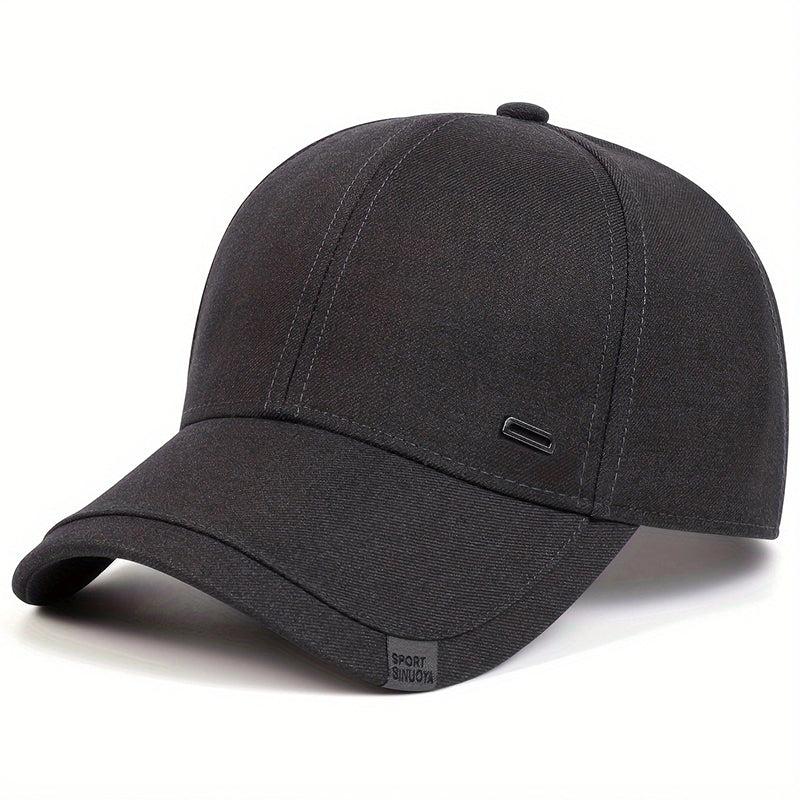 Adjustable Casual Hats Sunscreen Hat Baseball Caps Spring Autumn Outdoor Unisex Square Silver Buckl 3