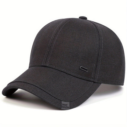 Adjustable Casual Hats Sunscreen Hat Baseball Caps Spring Autumn Outdoor Unisex Square Silver Buckl 3