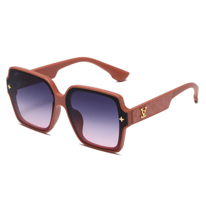 Luxury LargeFrame Square Sunglasses For Women Fashion UV Protection AllMatch Style 3