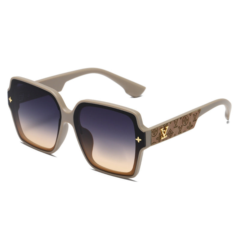 Luxury LargeFrame Square Sunglasses For Women Fashion UV Protection AllMatch Style 4