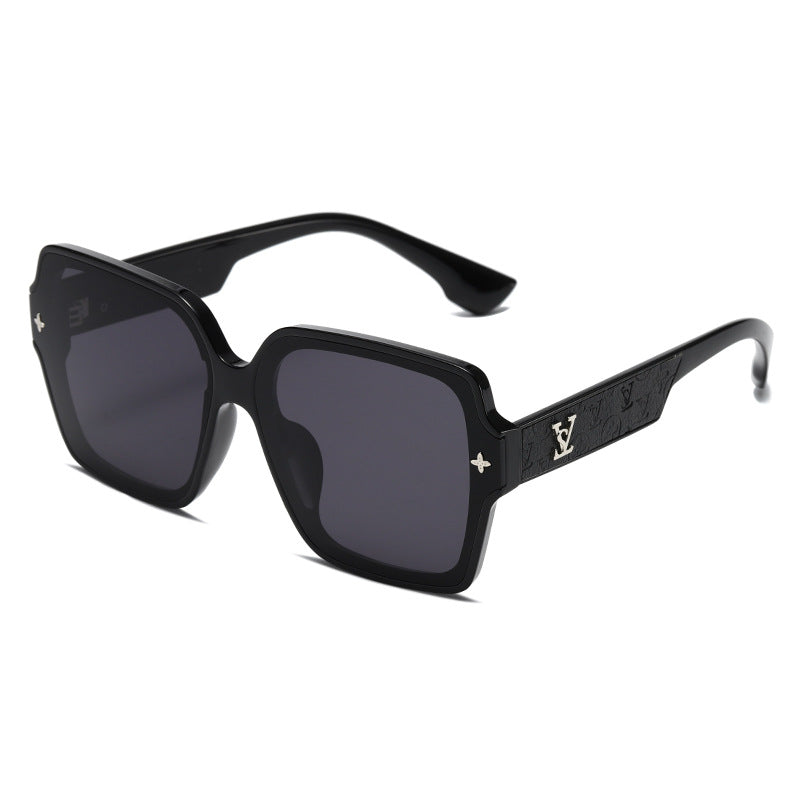 Luxury LargeFrame Square Sunglasses For Women Fashion UV Protection AllMatch Style 5
