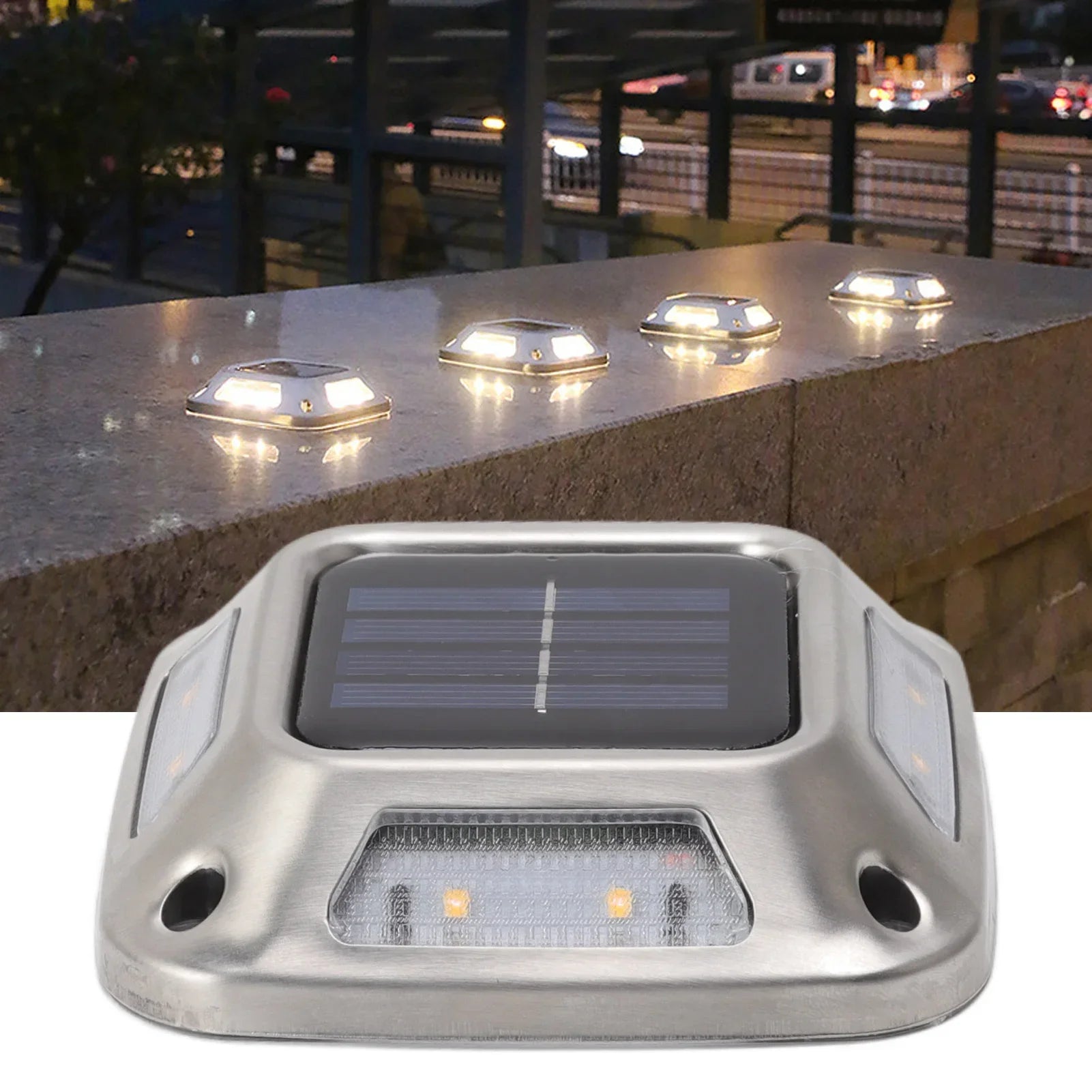 Solar Light Waterproof Warm Light Solar Garden Lamp Outdoor Courtyards Solar Ground Light Driveway  2