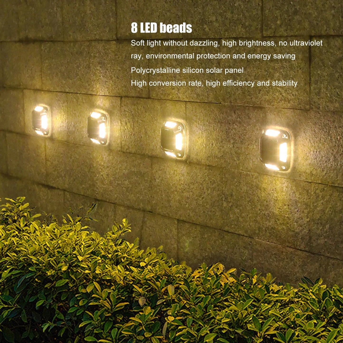 Solar Light Waterproof Warm Light Solar Garden Lamp Outdoor Courtyards Solar Ground Light Driveway  3