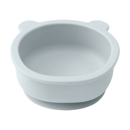 Training Baby Stuff Cartoon Cute Bear, Silicone Baby Tableware, Shape Bowl Toddler Tableware, Suction Dinner Set Eating