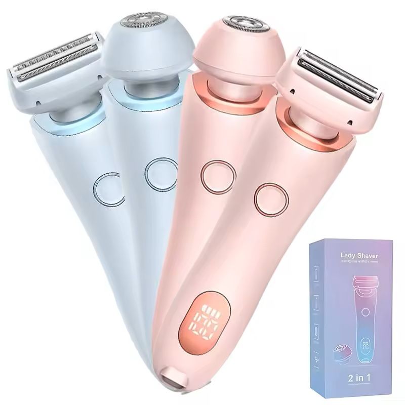 2 In 1 Womens Electric Body And Face Trimmer 5