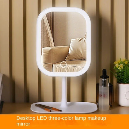 ModernGlow 3Color LED Vanity Mirror Premium Desktop Makeup  Dressing Mirror 2
