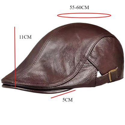 High Quality Retro Cap Thin PU Forward Hat High Four Seasons Wear Visors 2