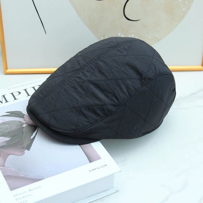 High Quality Retro Cap Thin PU Forward Hat High Four Seasons Wear Visors 6