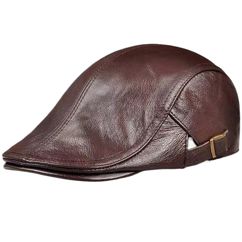 High Quality Retro Cap Thin PU Forward Hat High Four Seasons Wear Visors 8