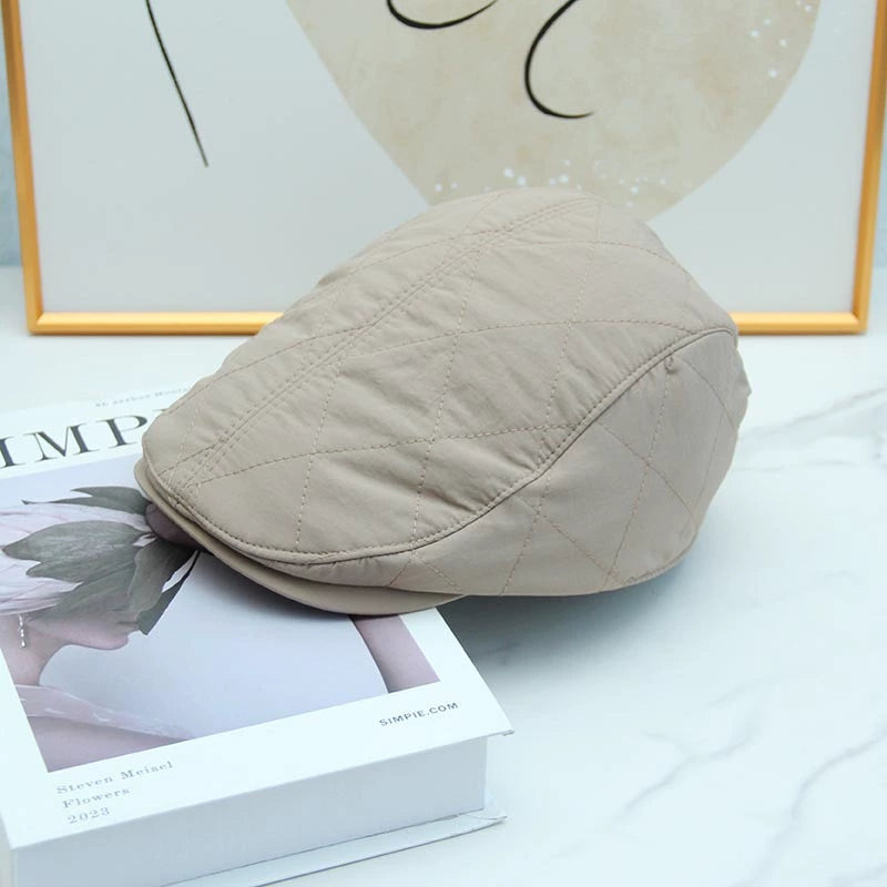 High Quality Retro Cap Thin PU Forward Hat High Four Seasons Wear Visors 10