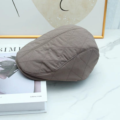 High Quality Retro Cap Thin PU Forward Hat High Four Seasons Wear Visors 11